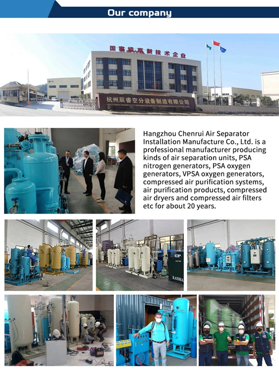 Liquid Nitrogen Plant Production Psa Nitrogen Generator for Coal Gasification Industrial